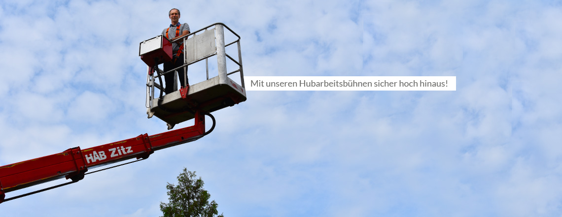 banner franz zitz hubarbeitsbuehnen